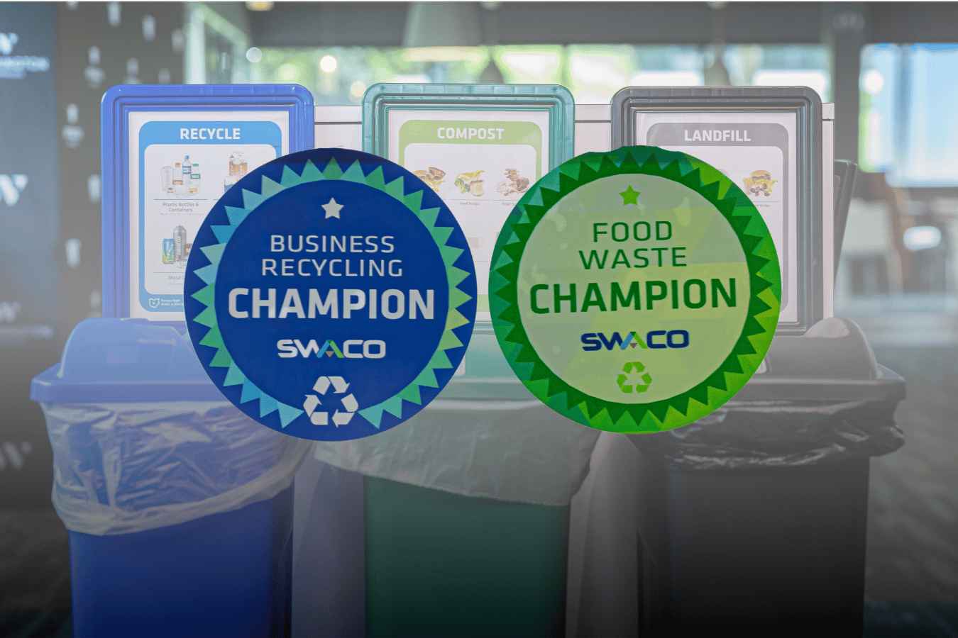 waste champion badges